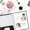 Better Office Products 2 Pocket Glossy Laminated Paper Folders Portfolio With Prongs, Letter Size, Black, 25PK 84281 - alternate 3